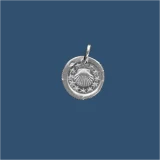 Médaille Coquille St Jacques en argent frappé - P16 - 15mm - Hélène et Constantin - Atelier Piéchaud
