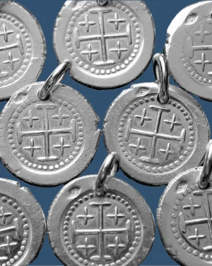 Médaille en argent Croix de Jérusalem