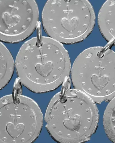 Médaille en argent Sacré-Cœur – P20