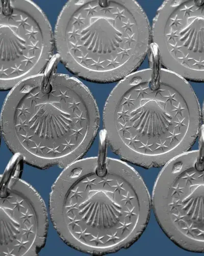 Pendentif Coquille Saint Jacques en argent – P16