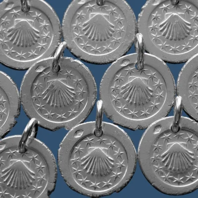 Pendentif Coquille Saint Jacques en argent