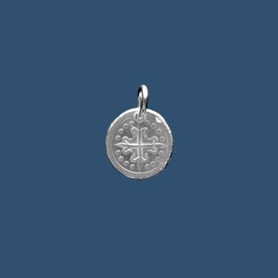 Médaille frappée en argent Croix de Calatrava – P42 – 15mm