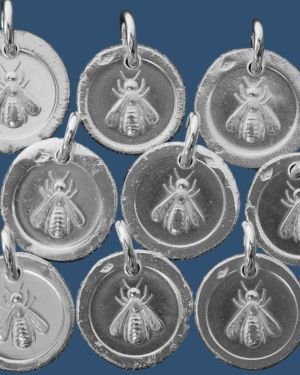 Pendentif Abeille argent