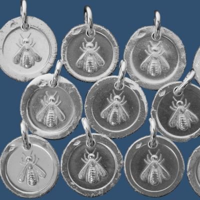 Pendentif Abeille argent