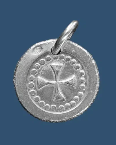 Médaille en argent Croix templiers – P10