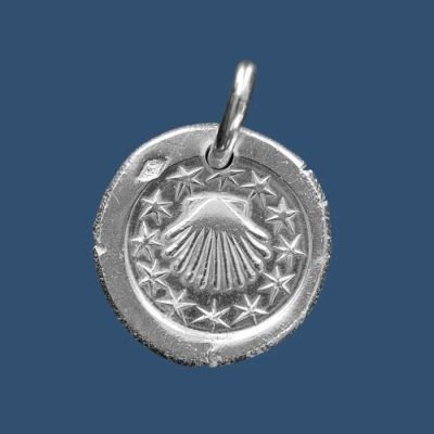 Pendentif Coquille Saint Jacques en argent