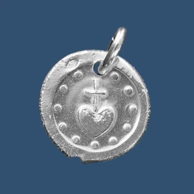Médaille en argent Sacré-Cœur