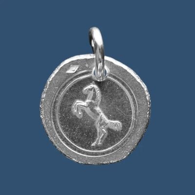 Médaille en argent Cheval cabré